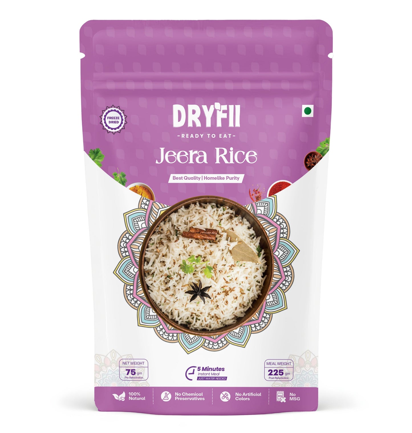 Jain Dal Makhani Rice