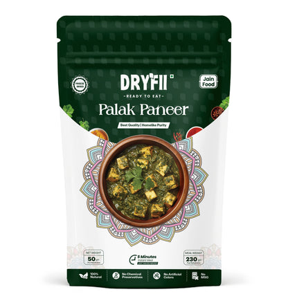 Jain Palak Paneer