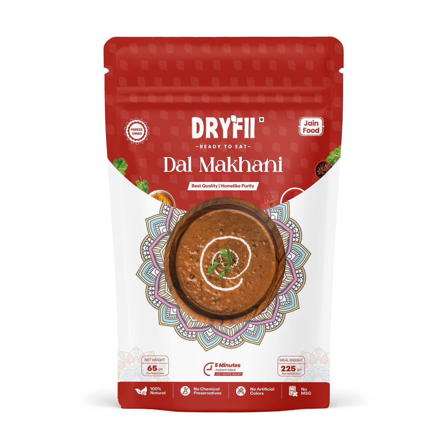 Jain Dal Makhani Rice